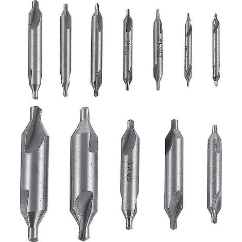 12-teiliges Zentrierbohrer-Set