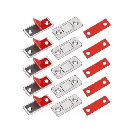 YMYNY Magnetverschluss Magnet Tür Schrank Jiayi 5 Stück Sehr Dünn Magnetverschlüsse zum Aufkleben Magnet Klebeverschluss Möbel Kraftvoller Magnet für Schiebetür Schubladen Fenster Magnet Ar (1/4)