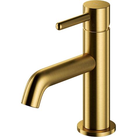 OMNIRES Y - Grifo de lavabo, oro cepillado Y1210NGLB (1/4)