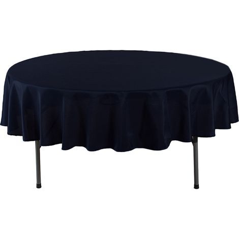 Nappe Ronde - PVC Imperméable - Pour Table Intérieure Extérieure - Diamètre 150 Cm - 1 Pièce (1/5)