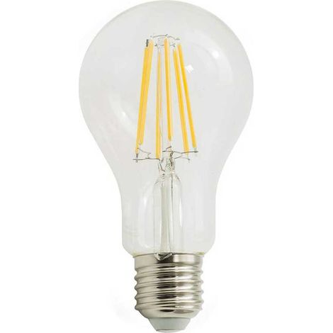 Lampadina led a filamento 12 watt attacco e27 globo a70 sfera a luce naturale 4000k 1500 lumen