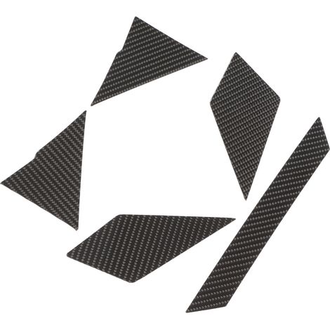 5 pièces de garniture de panneau avant UTV en fibre de carbone de remplacement pour Polaris RZR PRO XP 2021 et suivants (1/5)