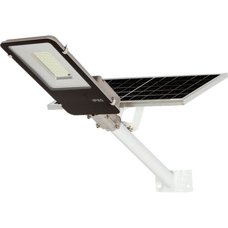 Jandei - Farola LED 200W Solar Exterior IP65 Panel Orientable 25W 200 LED 2500 Lumenes 6000K (1/5)