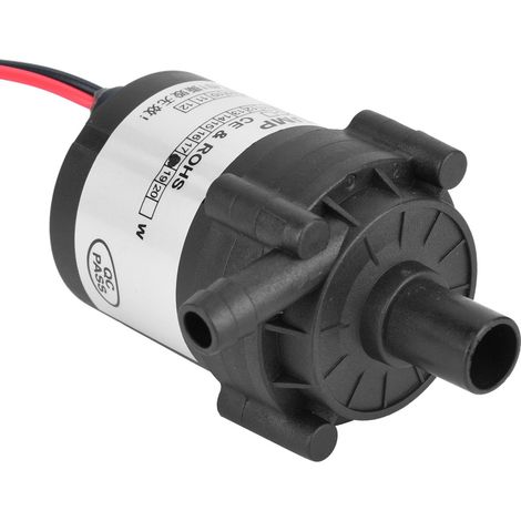 Pompe submersible piscine 12V DC 18W débit 6m silencieuse moteur sans balais (1/3)