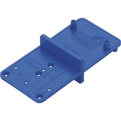 Plantilla de rotulación Hettich MultiBlue para bisagra oculta - 9220193 (1/2)