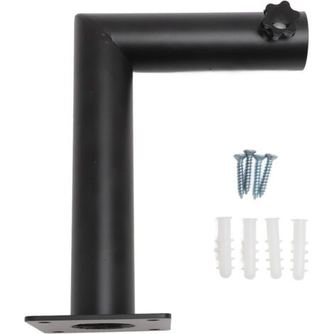 Kit de montage pour Starlink V2, support de montage sur poteau Internet par satellite en acier inoxydable, mur de toit noir. (1/5)