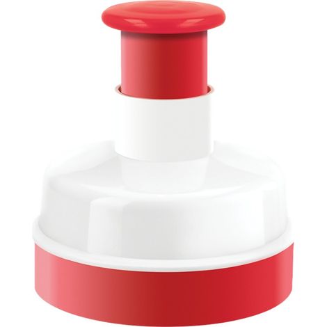 Presse à hamburger Metaltex Kitchen Helpers 11 cm Rouge/Blanc (1/4)