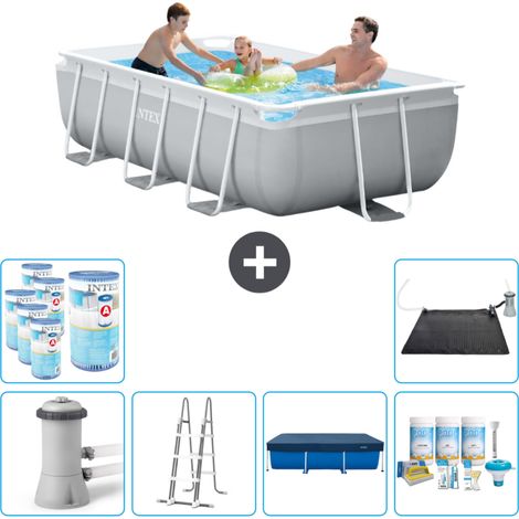 Prism Frame Pool Rechteckig - 300x175x80 cm - 7-teilig SCB32 (1/5)