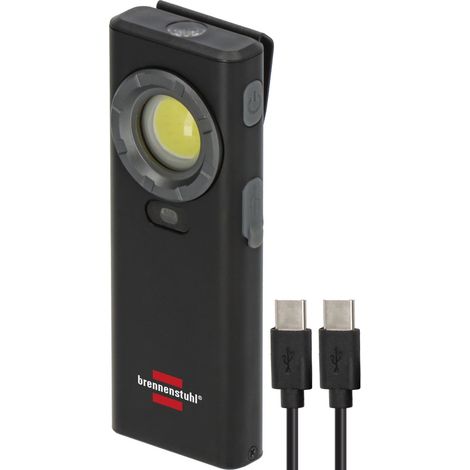 Brennenstuhl Handlampe Akku LED HL 1200 AS - 1200 lm - IP56 mit USB C Ladekabel (1/2)