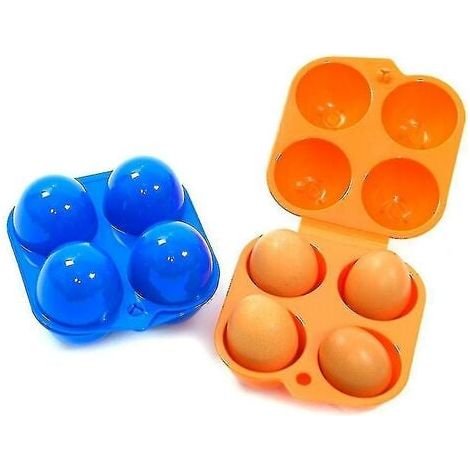 Portable Plastic Egg Container for Outdoor Kitchen Use (1/4)