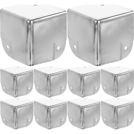 Protections d'angle métalliques pour armoires 50 x mm, lot de 10 (1/5)