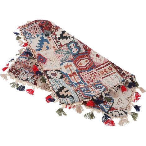 d'oreiller 1 pièce de taie marocaine décorative avec motif géométrique géométrique, (1/5)