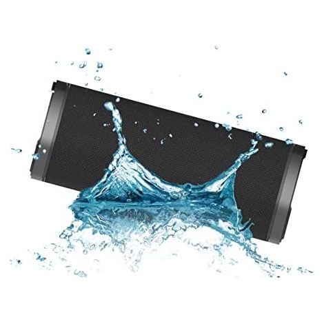 Altoparlante portatile bluetooth 4.2 true wireless hiditec rok l 10w rms 52mm microfono incorporato impermeabile ipx5 batteria microsd 3600mah circa 16h di autonomia (1/5)