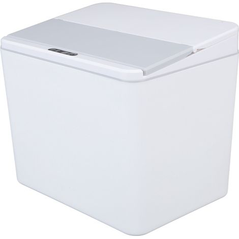 Poubelle intelligente 8L sans contact rechargeable USB induction automatique électrique salle de bain cuisine salon (1/5)