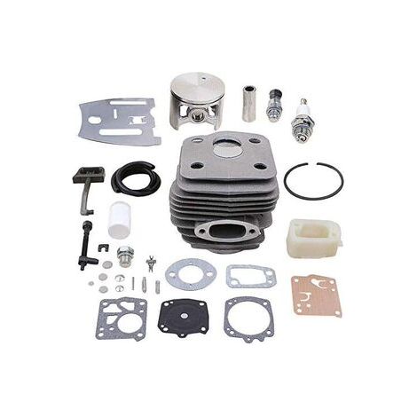 Kit cylindre compatible Husqvarna 181 281 288 – Diamètre 54 mm – Réf 503 90 74 71 – Ensemble piston complet (1/5)