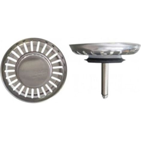 Panier de Bonde Automatique Ø 80 mm pour Évier Franke - Grille Filtre de Rechange (Ex-réf. 072335) (1/5)