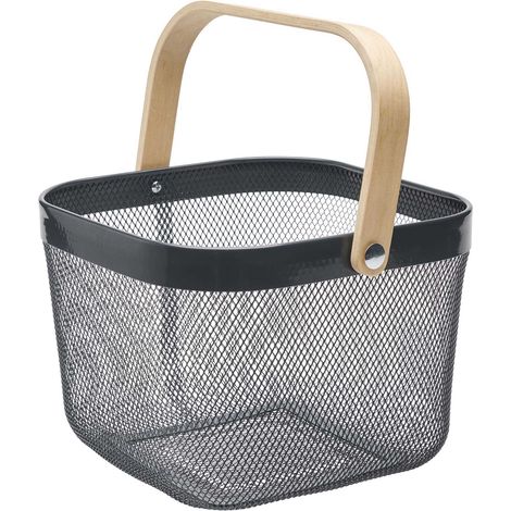 Panier en métal gris anthracite Grosser 10 litres