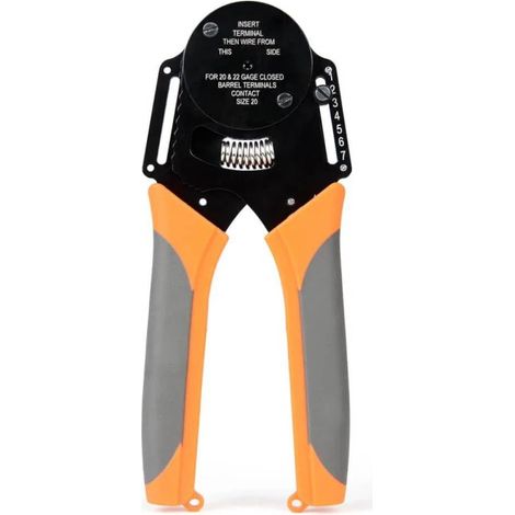 Utensile meccanico a pinza per terminale cilindrico serie Deutsch DTm 20AWG 22AWG (1/2)