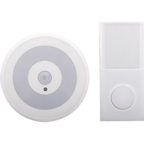 Funkgong f. Steckd. m NL+BW weiss