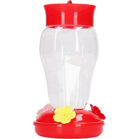 Distributeur de Nectar pour Colibris Anti-Goutte, 3 Becs avec Support Métallique, Modèle Accrochable (1/5)