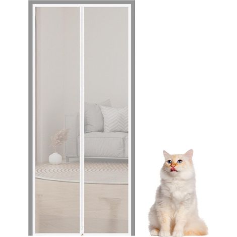 Porte d'Écran pour Animaux de Compagnie Anti-Fugue Chats (1/5)