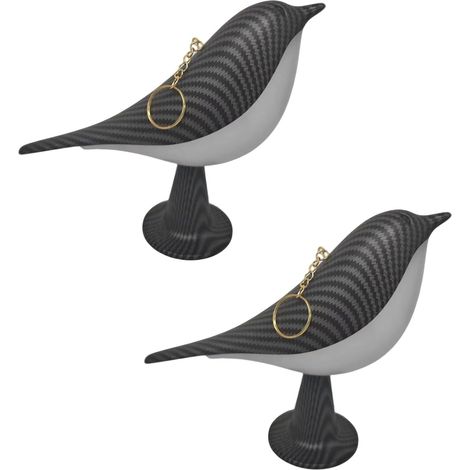 Lot de 2 lampes table rechargeables sans fil en forme d'oiseau (1/5)