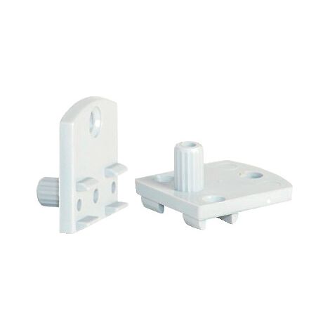 Platine de fixation pour traverse aluminium. dimensions 30x15 mm - SYNBIOZ