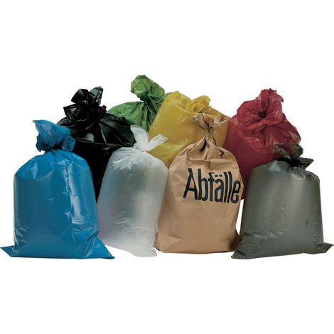 Sacchetto di plastica 120l HD-PE trasparente 23 µm L700xL1100mm 500 pezzi / scatola