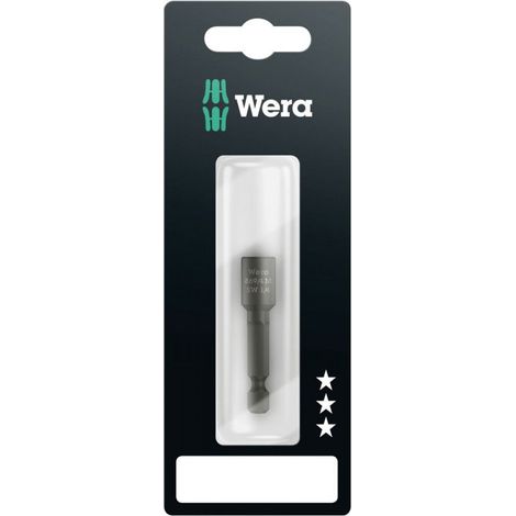 Wera 869/4 M SB Steckschlüsseleinsätze, magnetisch, 1/4" x 50 mm 05073509001
