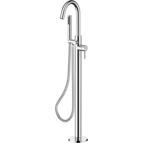 VEO II verchromte Stand-Badewannenarmatur von Besco
