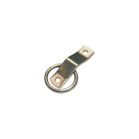 CAVALLOTTO SEMPLICE CON ANELLO SALDATO ACCIAIO ZINCATO- - mm.80x20x3 - 50 pezzi
