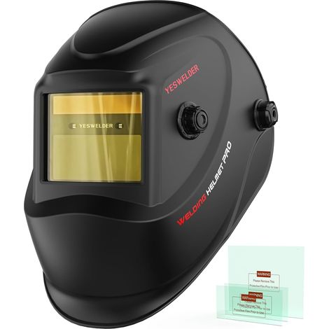 Welding Mask 9.2 x 4.2 cm, Self-Darkening True Color (1/5)