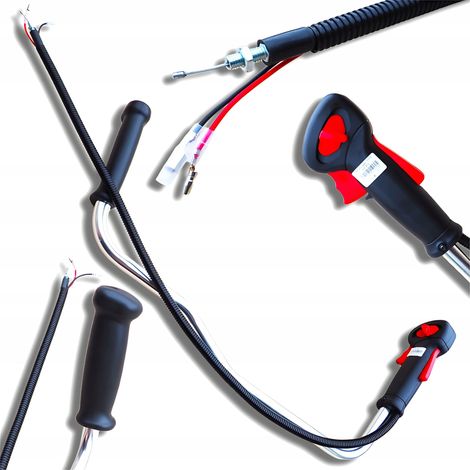 Griff für Benzin-Freischneider mit Kabelsteuerung, komplett (1/5)