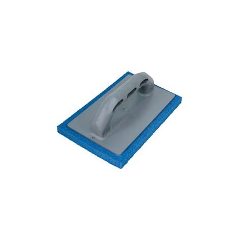 FRATTONE SPUGNA BLU MANICO PLASTICA- - cm.22x14 - 3 pezzi