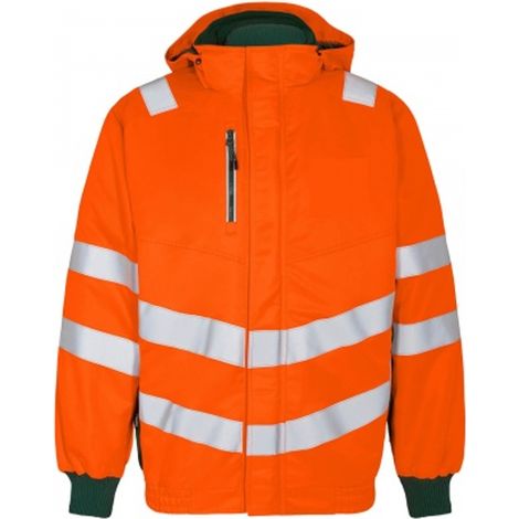 ENGEL Warnschutz Pilotenjacke Safety 1247-935-101 Gr. L orange/grün (1/2)
