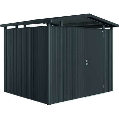 Casetta Panorama Misura P3 grigio scuro metallizzato con porta standard