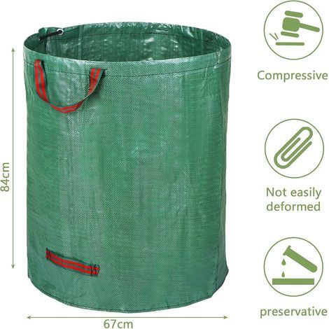 reno-300 L (80 Gallonen), 67 cm x 84 cm, laminiertes und gewebtes Polypropylen (PP) (1/5)