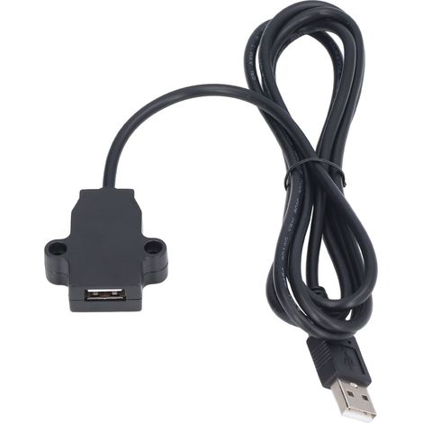 Câble d'extension de charge USB 5V 2A, 1,5 m, multi-usage, avec prise de charge USB, pour la maison, le chevet, le canapé ou le fauteuil inclinable. (1/5)