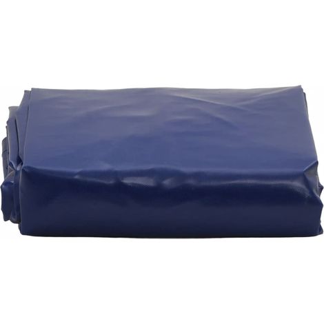 vidaXL Tarpaulin Blue 5x8 m 650 g/mÂ²