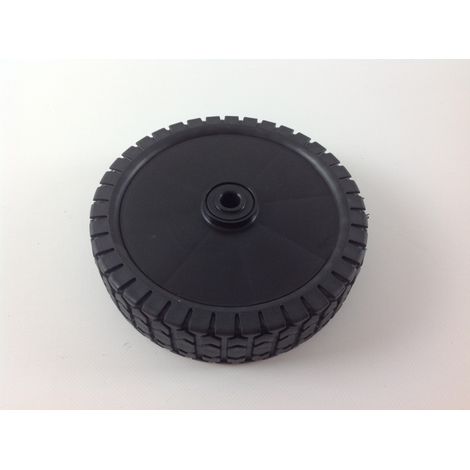 Ruota tosaerba rasaerba tagliaerba 180 mm foro 10 plastica UNIVERSALE