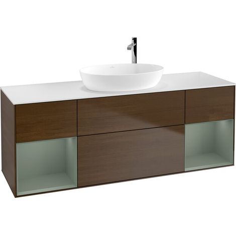 Villeroy & Boch G981GMGN Armoire sous lavabo Finion G98 (1/2)