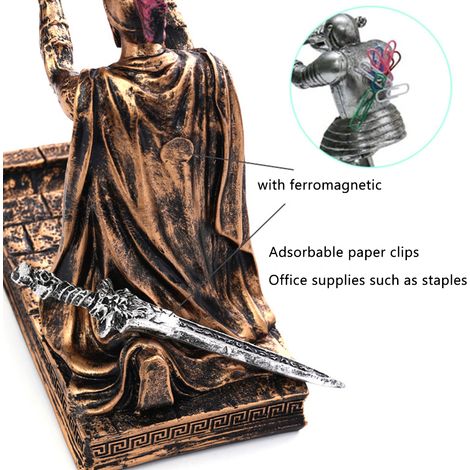 Porte-stylo de bureau en résine, porte-stylo original pour la maison ou le bureau, cadeau tendance (1/5)