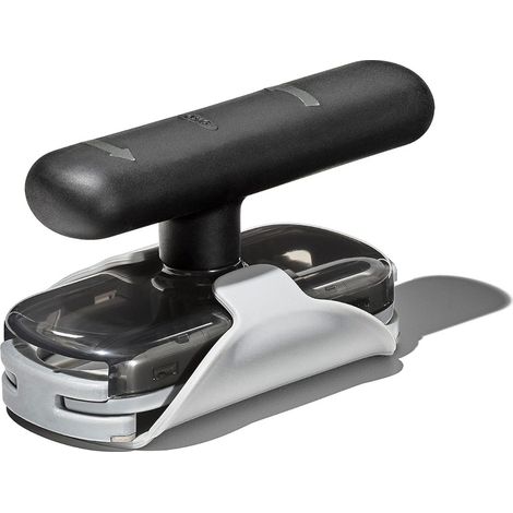 Facile à tenir ouvre-boîte Noir 12,7cm ouvre-bouteille manuelle (1/5)
