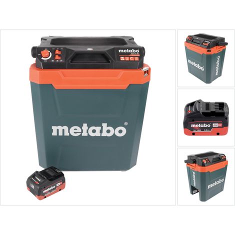 Raffreddatore a batteria Metabo KB 18 BL 18 V con funzione di mantenimento in caldo 28 l senza spazzole + 1x batteria ricaricabile 5,5 Ah - senza caricabatterie