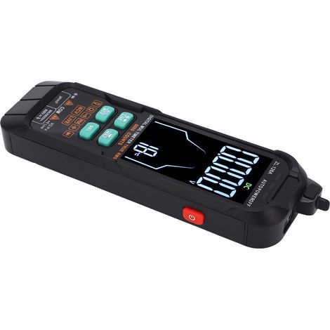 Multimètre numérique 6000 points, testeur de courant continu et alternatif, voltmètre, capacimètre, testeur de diodes, testeur de tension, outils 600 V (1/5)