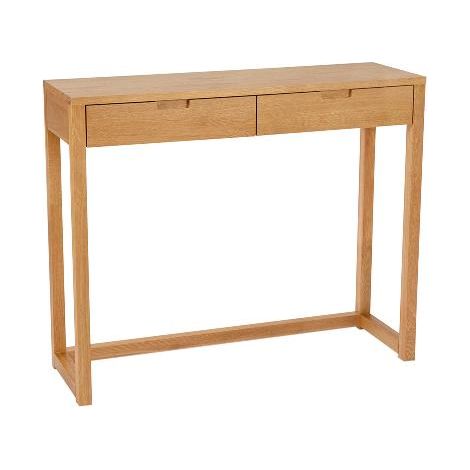 ANDREA HOUSE MU73121 Mesa Consola Madera Roble 100X32X75 - ref: MU73121