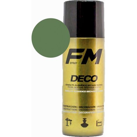 Bombe de peinture vert 400ml Vert réséda - RAL 6011