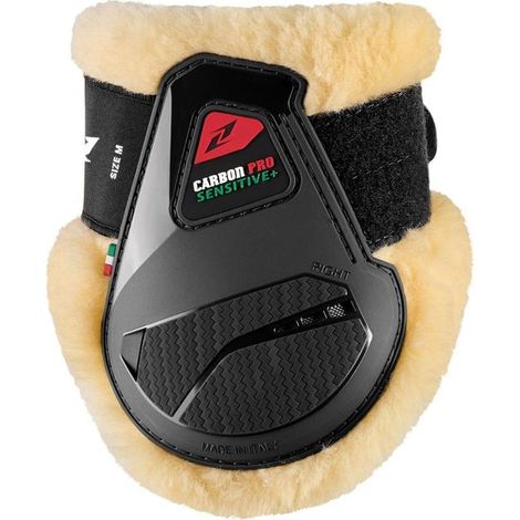 full, Nero: Carbon pro sensitive paranocche con lana merino per salto ostacoli categoria giovani cavalli