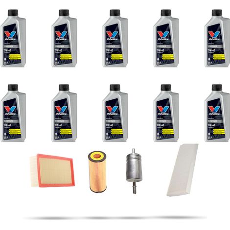 Kit tagliando 4 FILTRI e 10L OLIO compatibile con Mercedes Vito II (639) 119 140kw Dal 2003 (1/5)