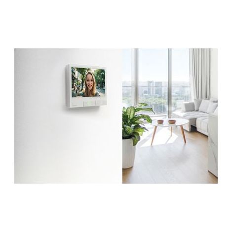 Videocitofono Connesso Classe 300X In Finitura Light Fi 6 È ( Bticino Cod. 344742 ) (1/5)